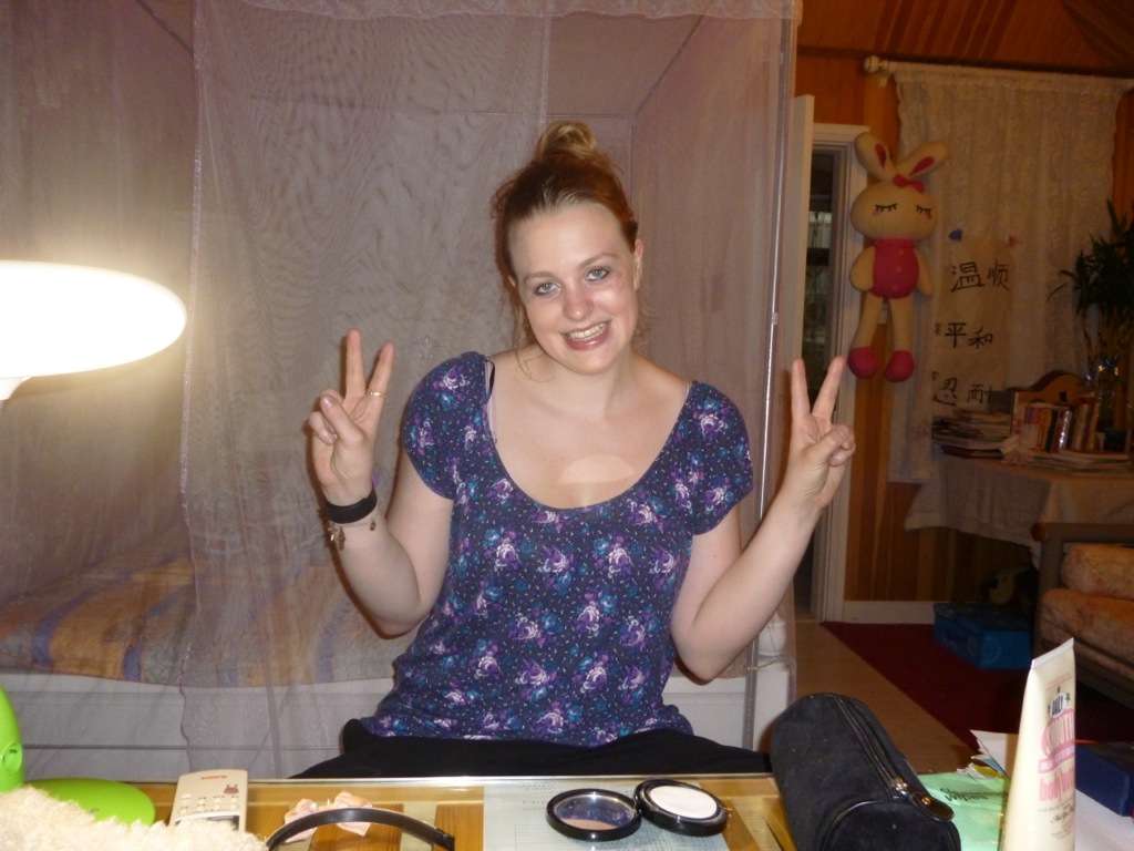 Elena gave me a makeover!