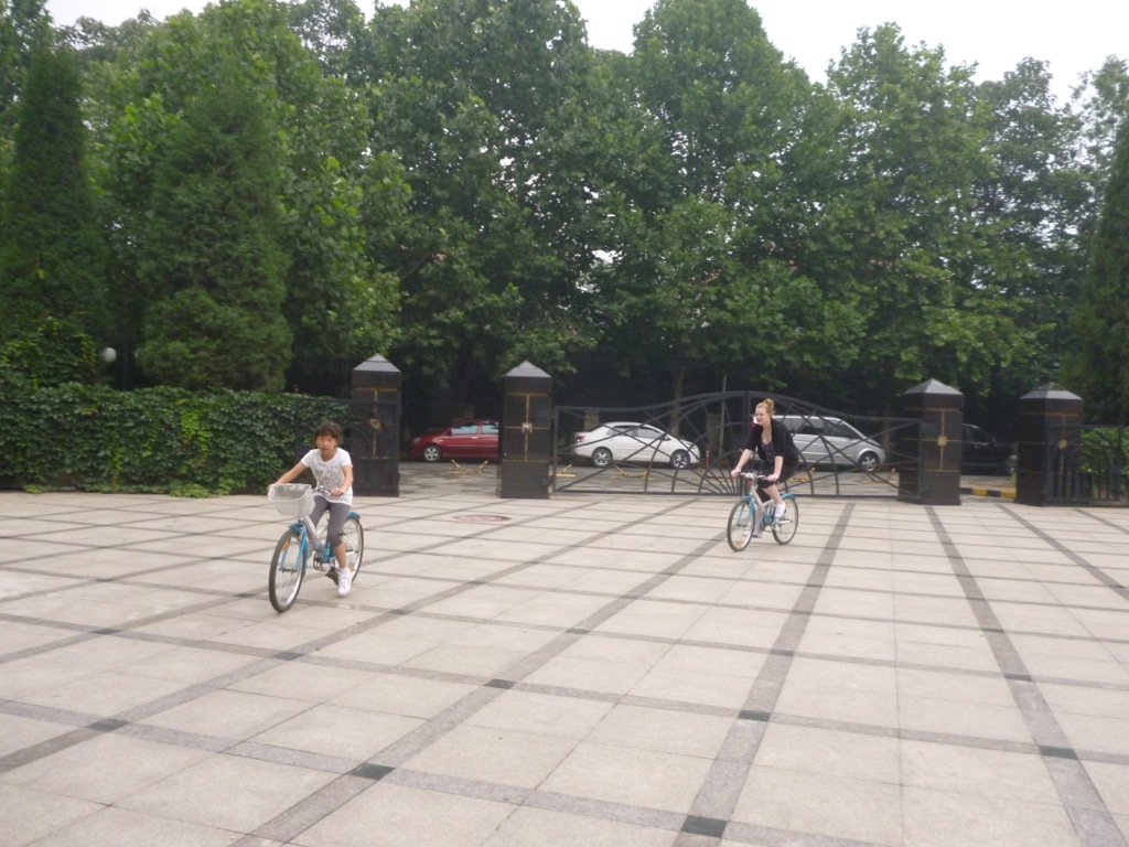 On our bikes! On our bikes!